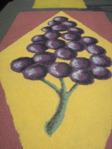Imagen del segundo motivo de la alfombra