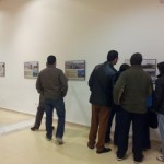 Los asistentes a la conferencia pudieron visitar la exposición de la Casa de Cultura