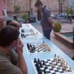 Disposición de los tableros de ajedrez