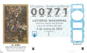 Lotería del Niño 2022